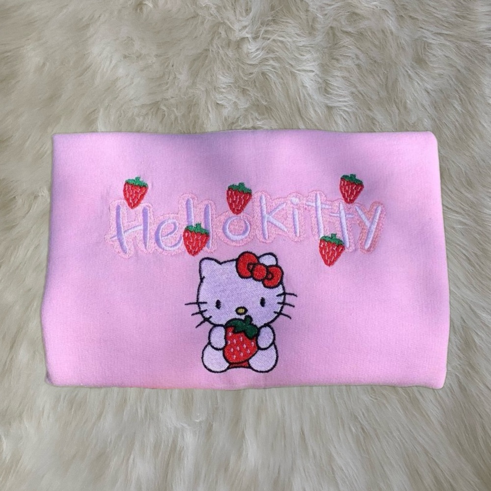 🍓Kitty Adult Crewneck🍓